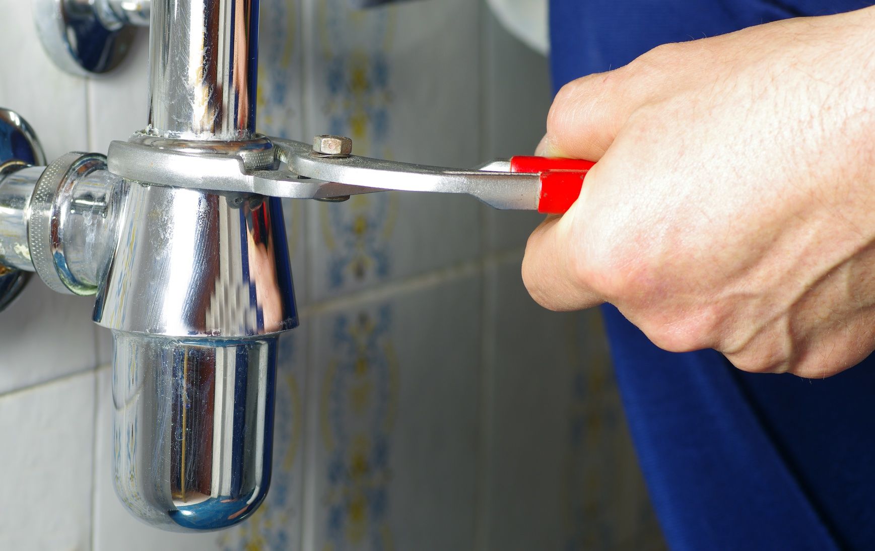 Une canalisation bouchée