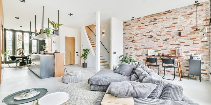 Pierre parement salon moderne