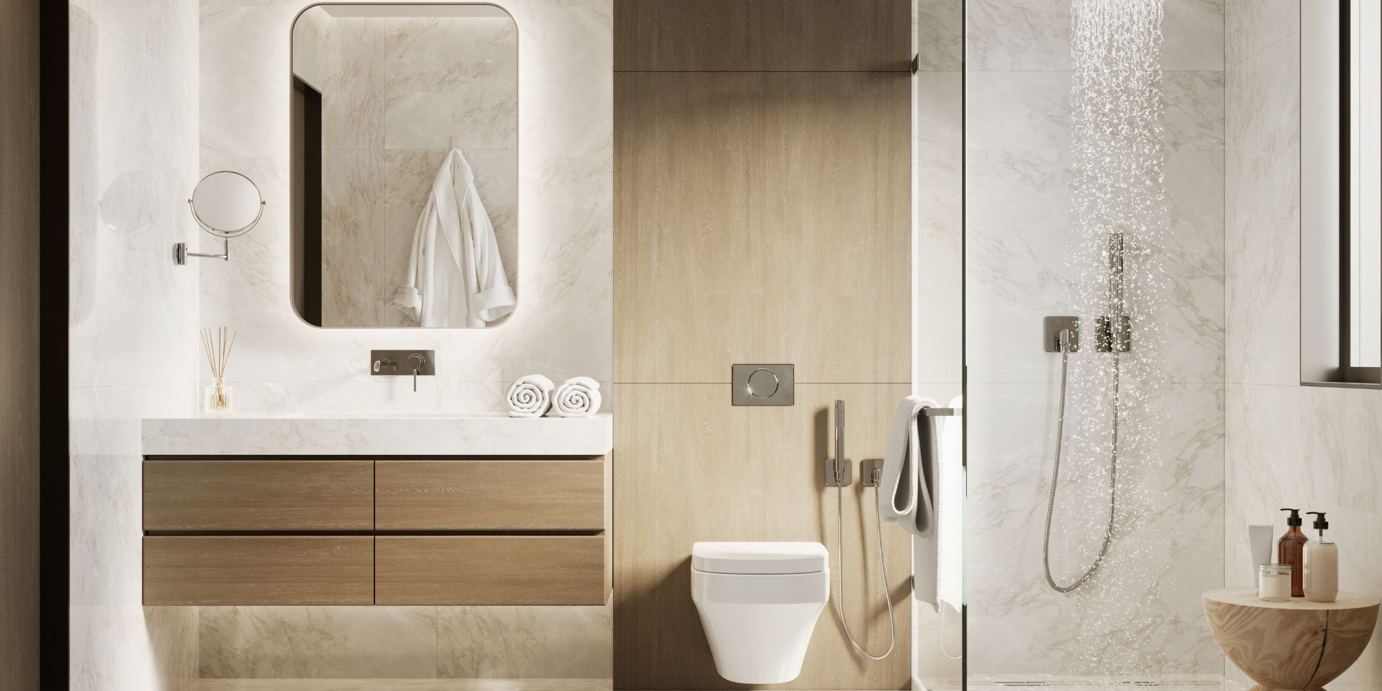 aménager une salle de bain sans fenêtre