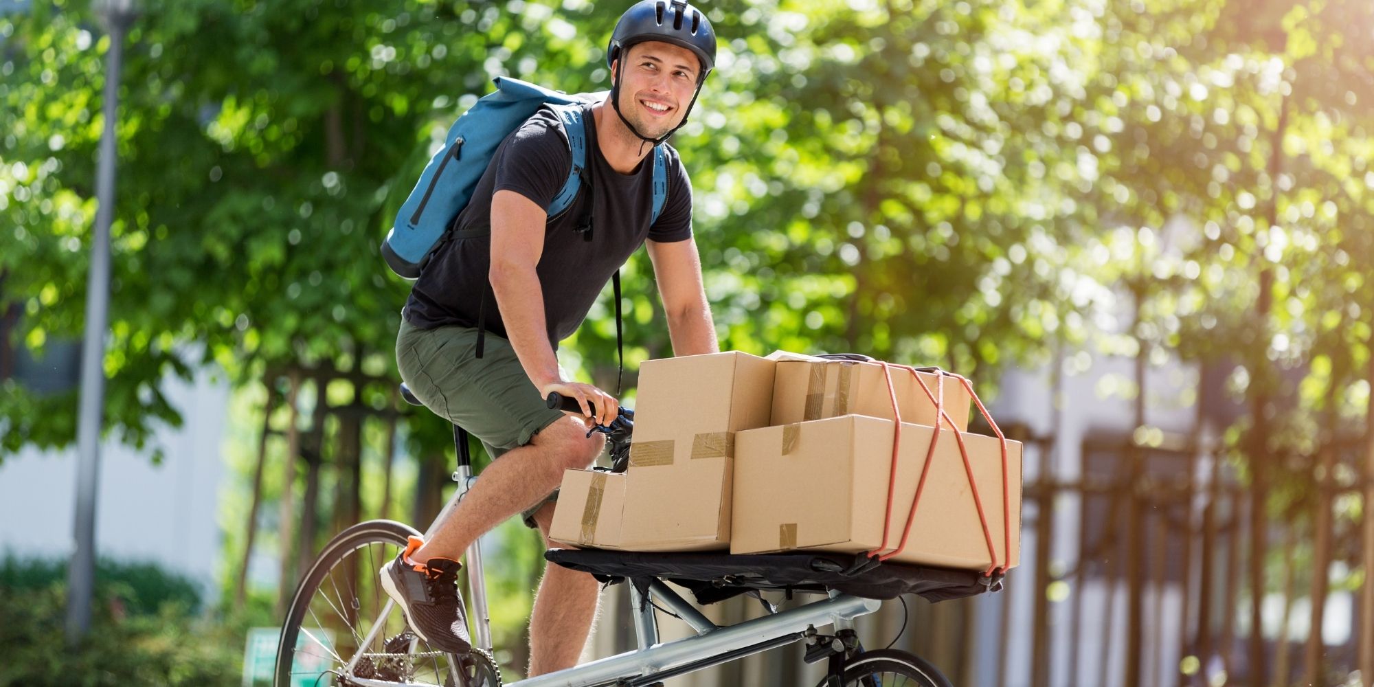 déménagement à vélo