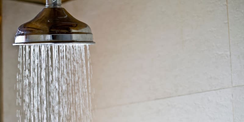 étanchéité dans une douche