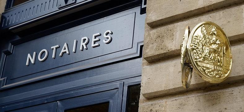 Bâtiment des notaires en France en 2021