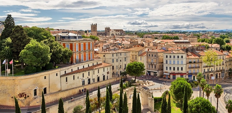 Montpellier, une ville où l'on trouve du parquet et du carrelage