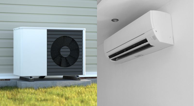différence pompe à chaleur et clim réversible