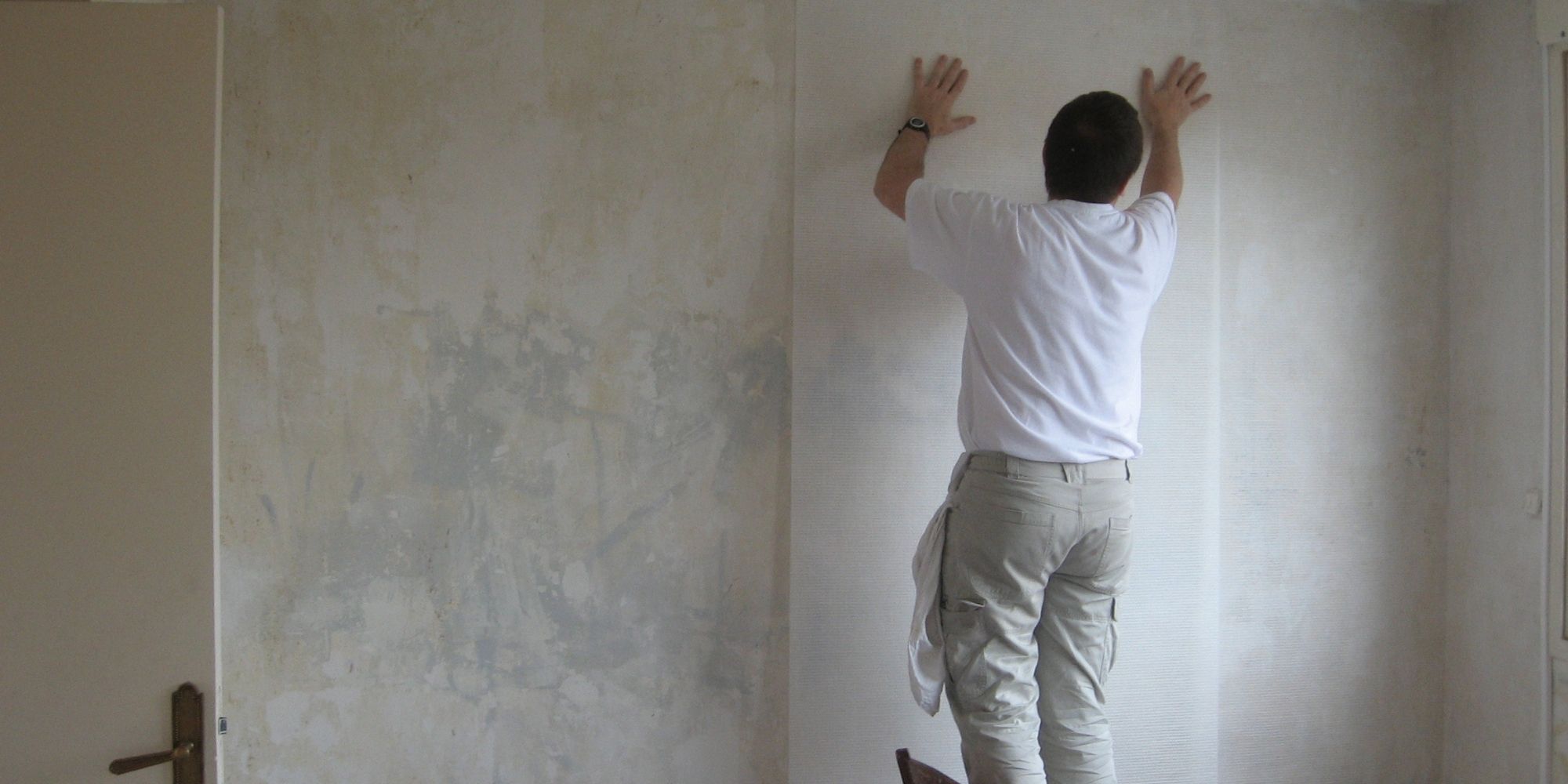 pose de fibre de verre en rénovation