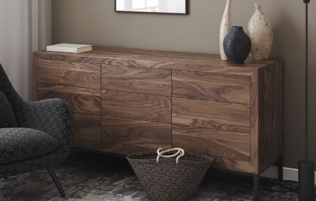 un meuble en bois