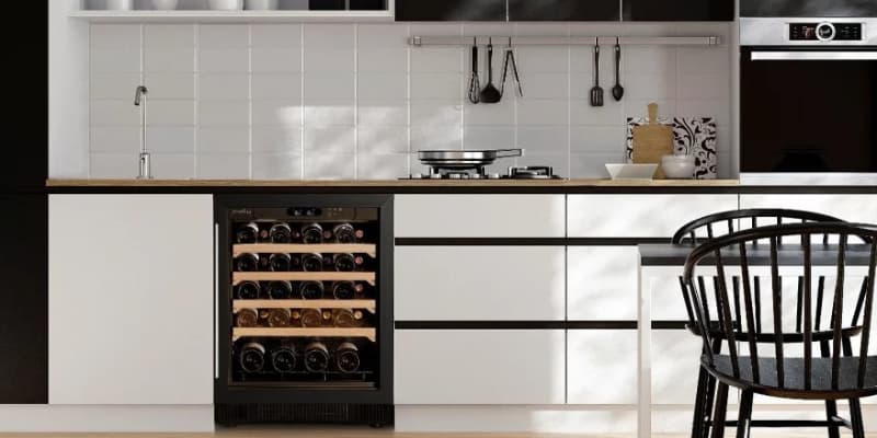 Cave a vin dans cuisine