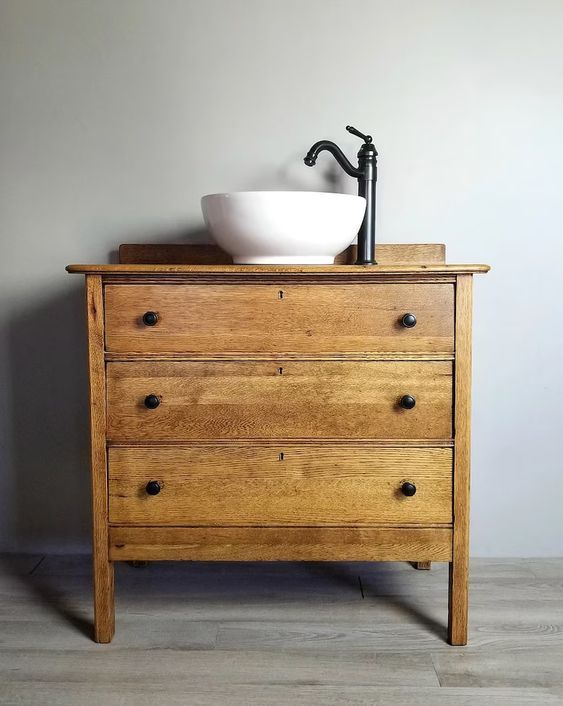 commode sous vasque