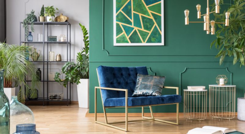 couleurs de peinture qui rendent heureux vert