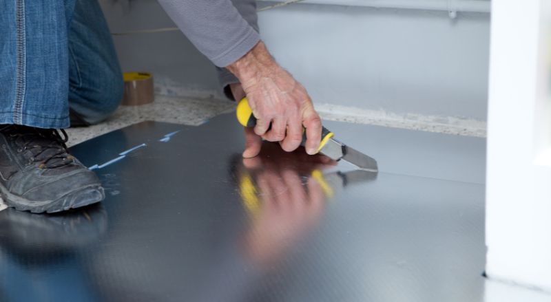 isolation thermique sur un carrelage existant avec sous couche isolante et parquet poses directement sur un carrelage en bon etat