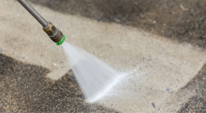 nettoyage haute pression avec un karcher
