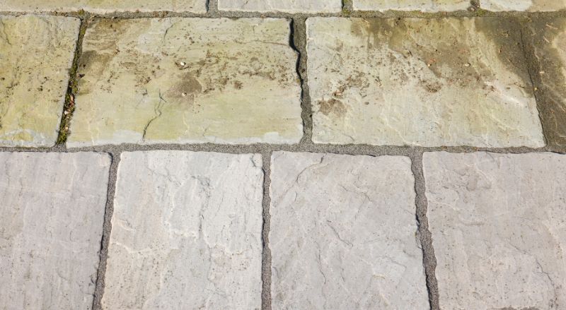 terrasse en carrelage nettoyées