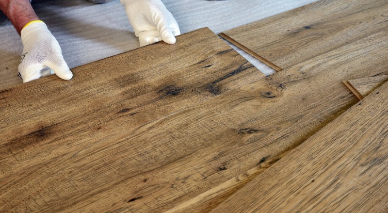 pose de parquet