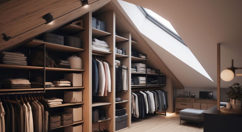 puit de lumière dressing combles