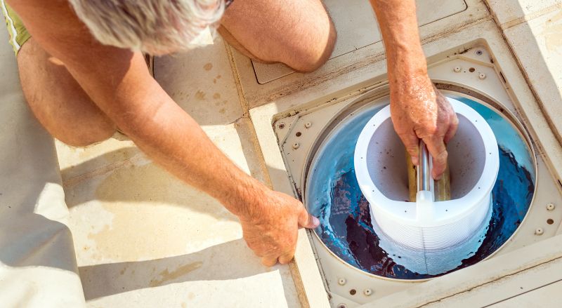 controle du systeme de filtration d une piscine