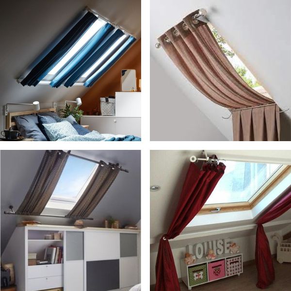 rideaux pour fenetre de toit