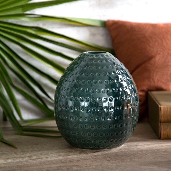 vase vert sapin